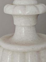 Fluted Marble table lamp