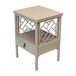 Fretwork side table