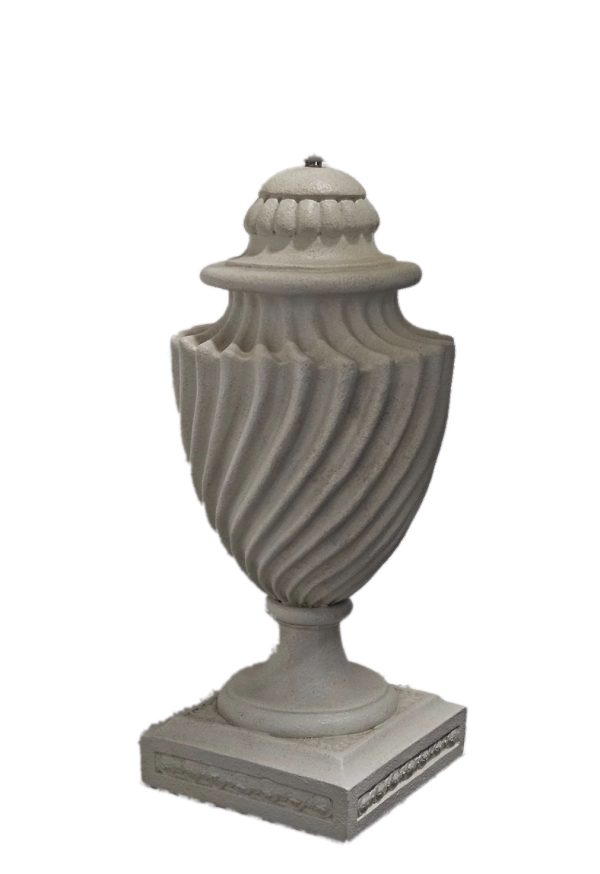 Spiral Fluted Urn Table Lamp LT 047