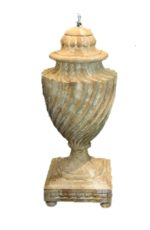 Spiral Fluted Urn Table Lamp LT 047