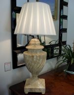 Spiral Fluted Urn Table Lamp LT 047