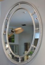 KNIGHTSBRIDGE Oval Mirror MR 024